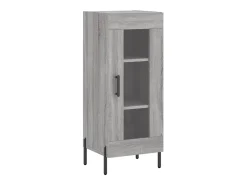 Aparador Sonoma gris 34,5x34x90 cm Madera de ingeniería