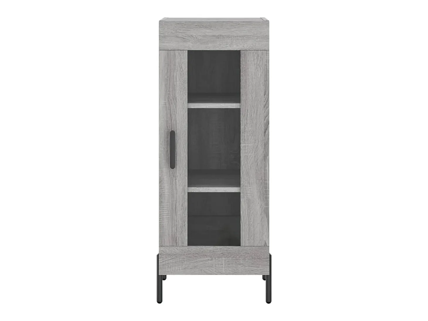 Aparador Sonoma gris 34,5x34x90 cm Madera de ingeniería