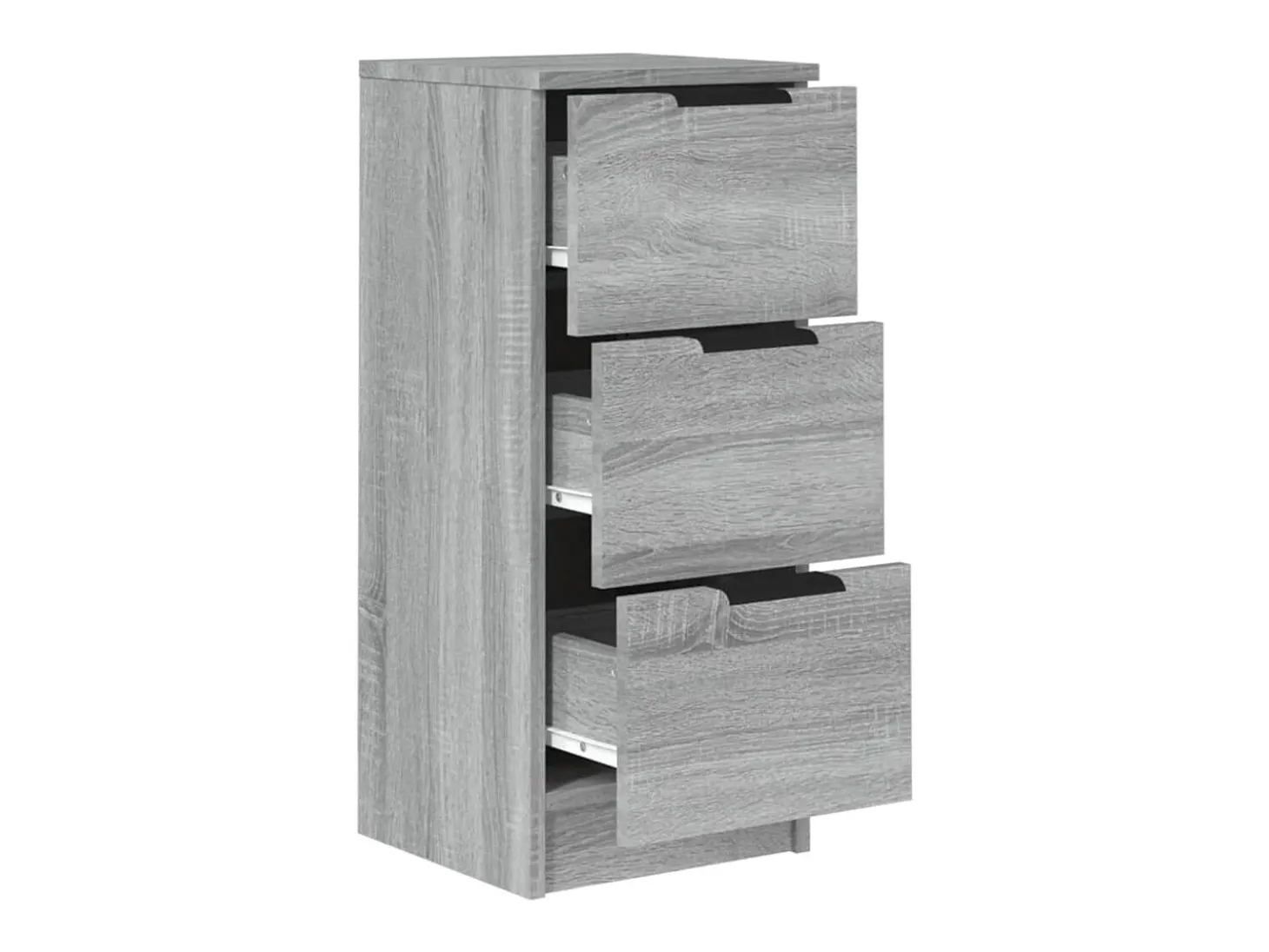 Aparador Sonoma gris 30x30x70 cm Madera de ingeniería