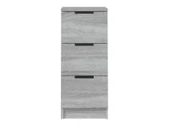 Aparador Sonoma gris 30x30x70 cm Madera de ingeniería