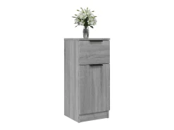 Aparador Sonoma gris 30x30x70 cm Madera de ingeniería