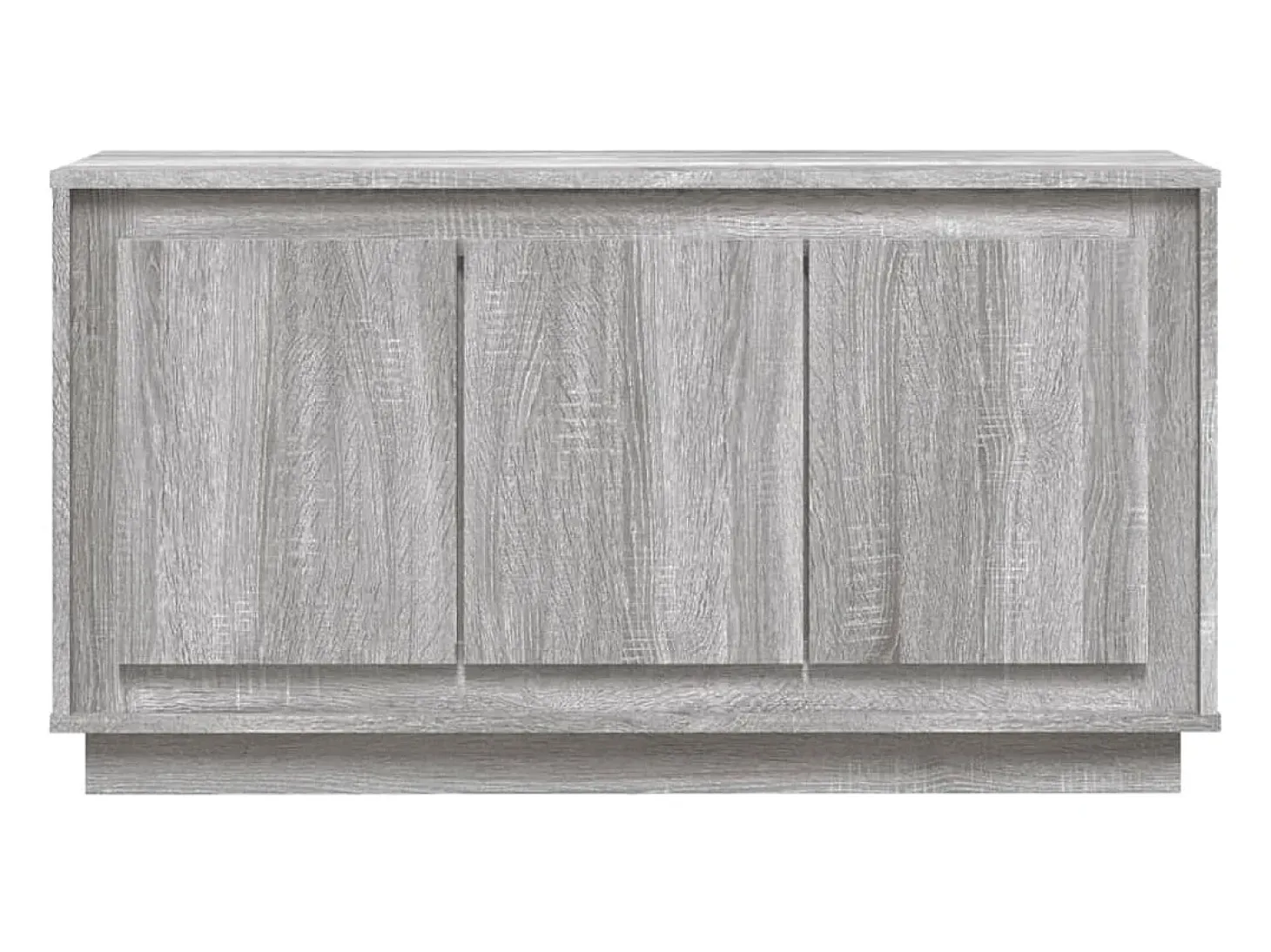 Aparador Sonoma gris 102x35x55 cm madera de ingeniería