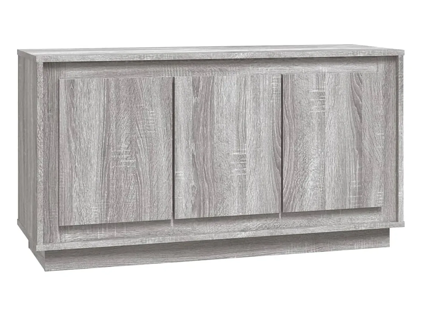 Aparador Sonoma gris 102x35x55 cm madera de ingeniería