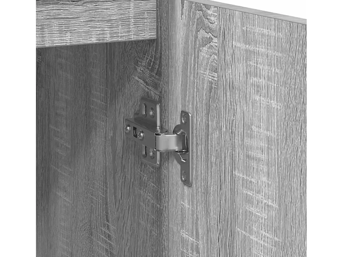 Aparador Sonoma gris 57x34x76 cm madera de ingeniería