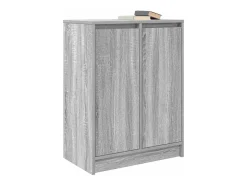 Aparador Sonoma gris 57x34x76 cm madera de ingeniería