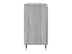 Aparador Sonoma gris 104x35x70 cm madera de ingeniería