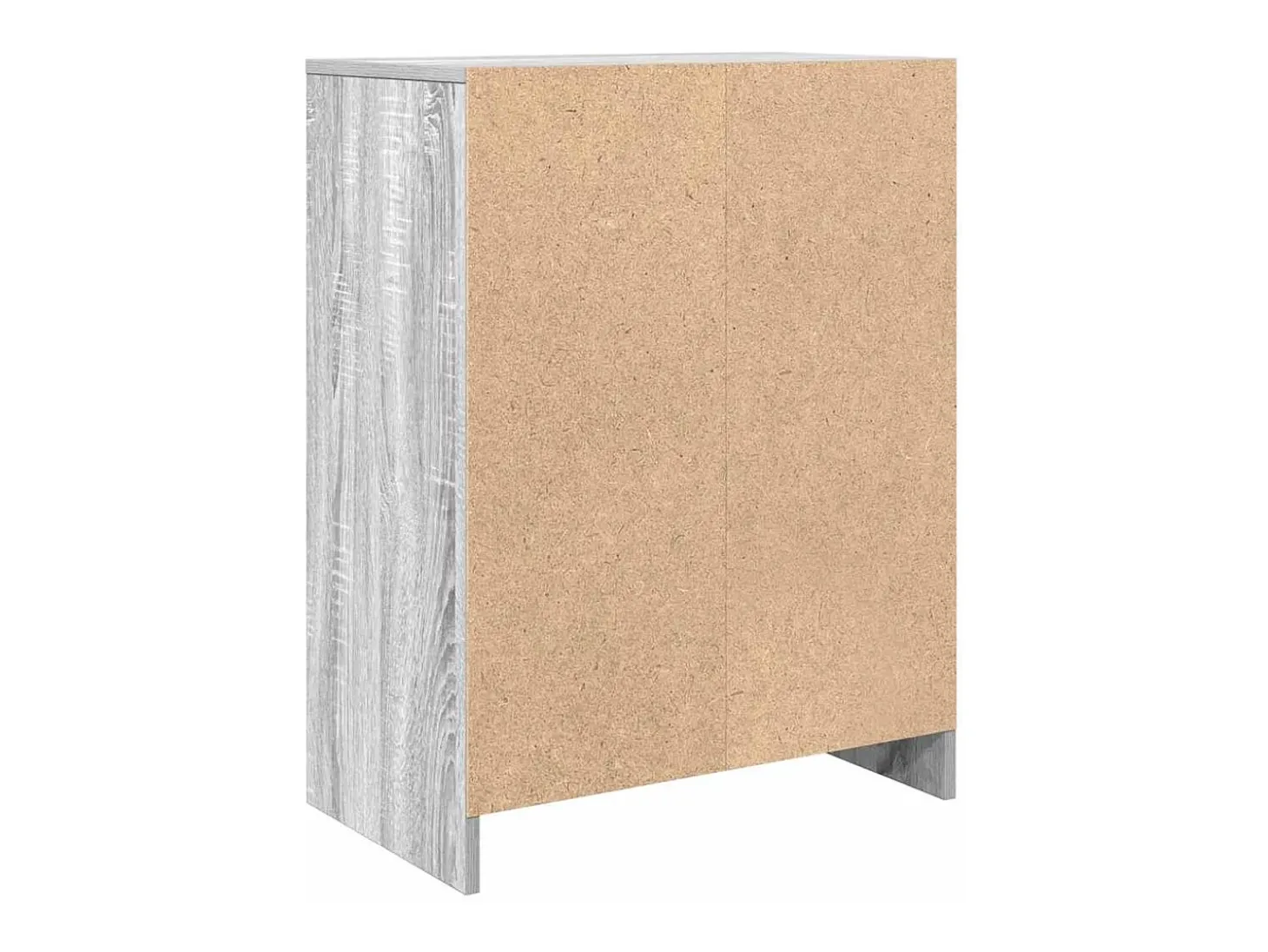 Aparador Sonoma gris 57x34x76 cm madera de ingeniería