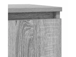 Aparador Sonoma gris 57x34x76 cm madera de ingeniería