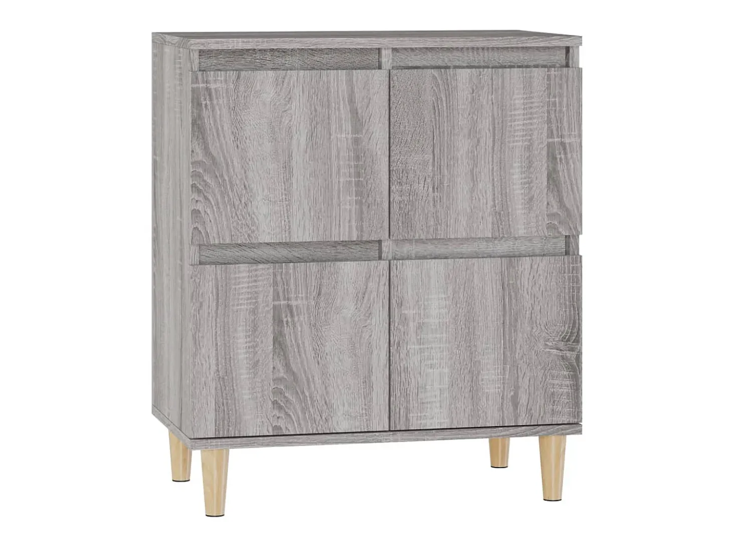 Aparador Sonoma gris 60x35x70 cm Madera de ingeniería