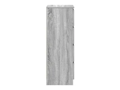 Aparador Sonoma gris 37,5x35x99 cm madera de ingeniería