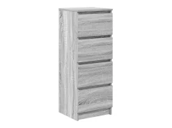 Aparador Sonoma gris 37,5x35x99 cm madera de ingeniería
