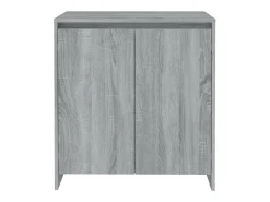 Aparador Sonoma gris 70x41x75 cm Madera de ingeniería