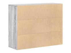 Aparador Sonoma gris 88x30x70 cm Madera de ingeniería