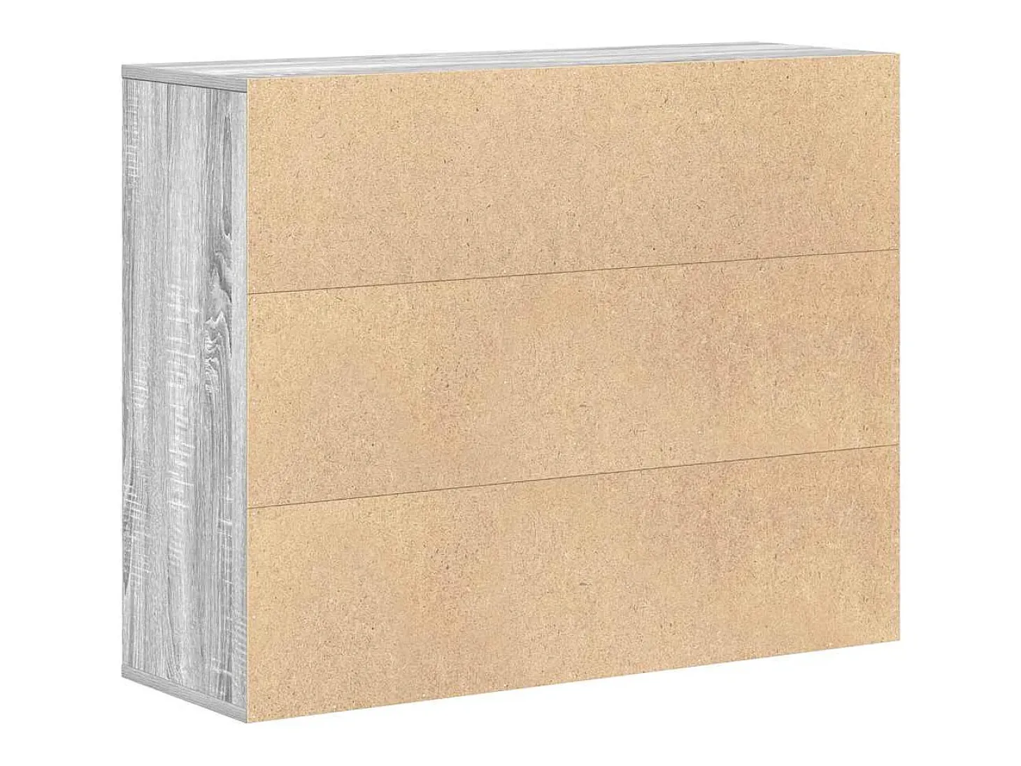 Aparador Sonoma gris 88x30x70 cm Madera de ingeniería