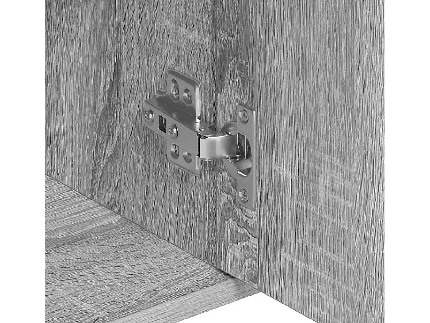 Aparador Sonoma gris 88x30x70 cm Madera de ingeniería