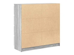 Aparador Sonoma gris 100x35x99 cm madera de ingeniería
