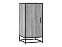 Aparador Sonoma gris 35,5x35x76 cm madera contrachapada y metal
