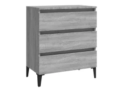 Aparador Sonoma gris 60x35x69 cm Madera de ingeniería