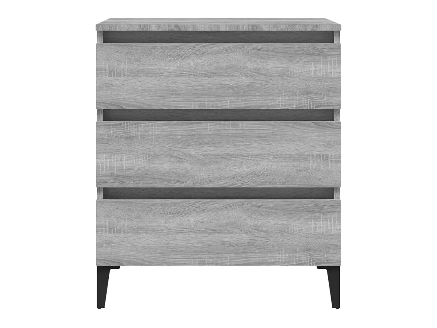 Aparador Sonoma gris 60x35x69 cm Madera de ingeniería