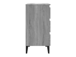 Aparador Sonoma gris 60x35x69 cm Madera de ingeniería