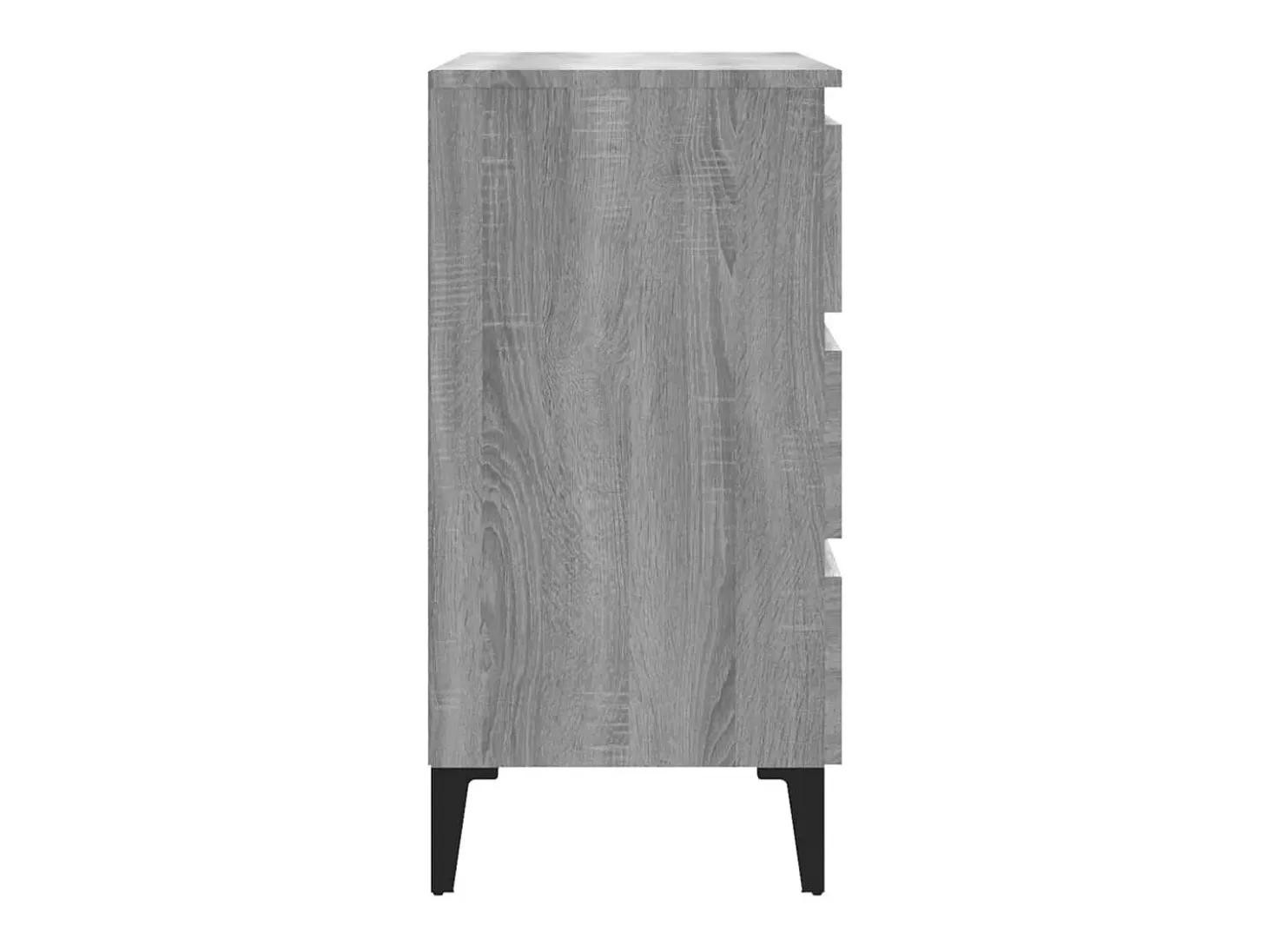 Aparador Sonoma gris 60x35x69 cm Madera de ingeniería