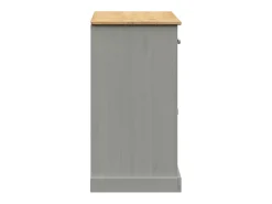 Aparador VIGO con cajones 113x40x75 cm madera maciza de pino gris