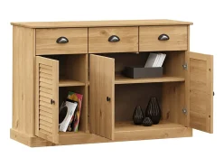 Aparador VIGO con cajones 113x40x75 cm madera maciza de pino