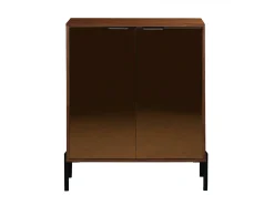 Aparador vintage efecto madera de nogal 83cm nogal