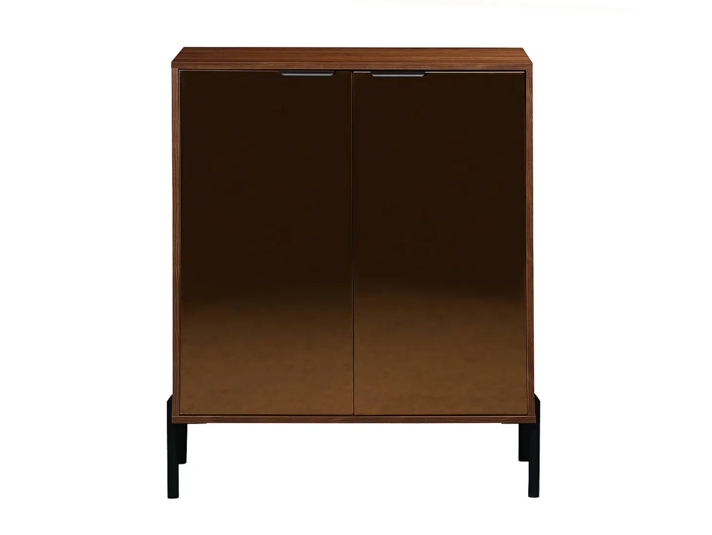 Aparador vintage efecto madera de nogal 83cm nogal