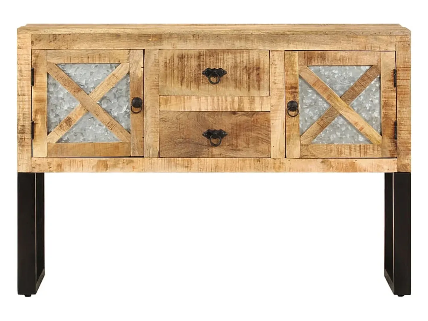 Aparador 110x30x74 cm Madera de mango en bruto
