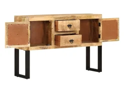 Aparador 110x30x74 cm Madera de mango en bruto