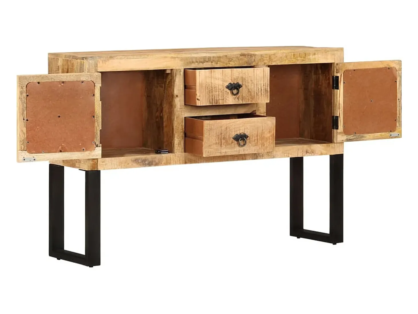 Aparador 110x30x74 cm Madera de mango en bruto