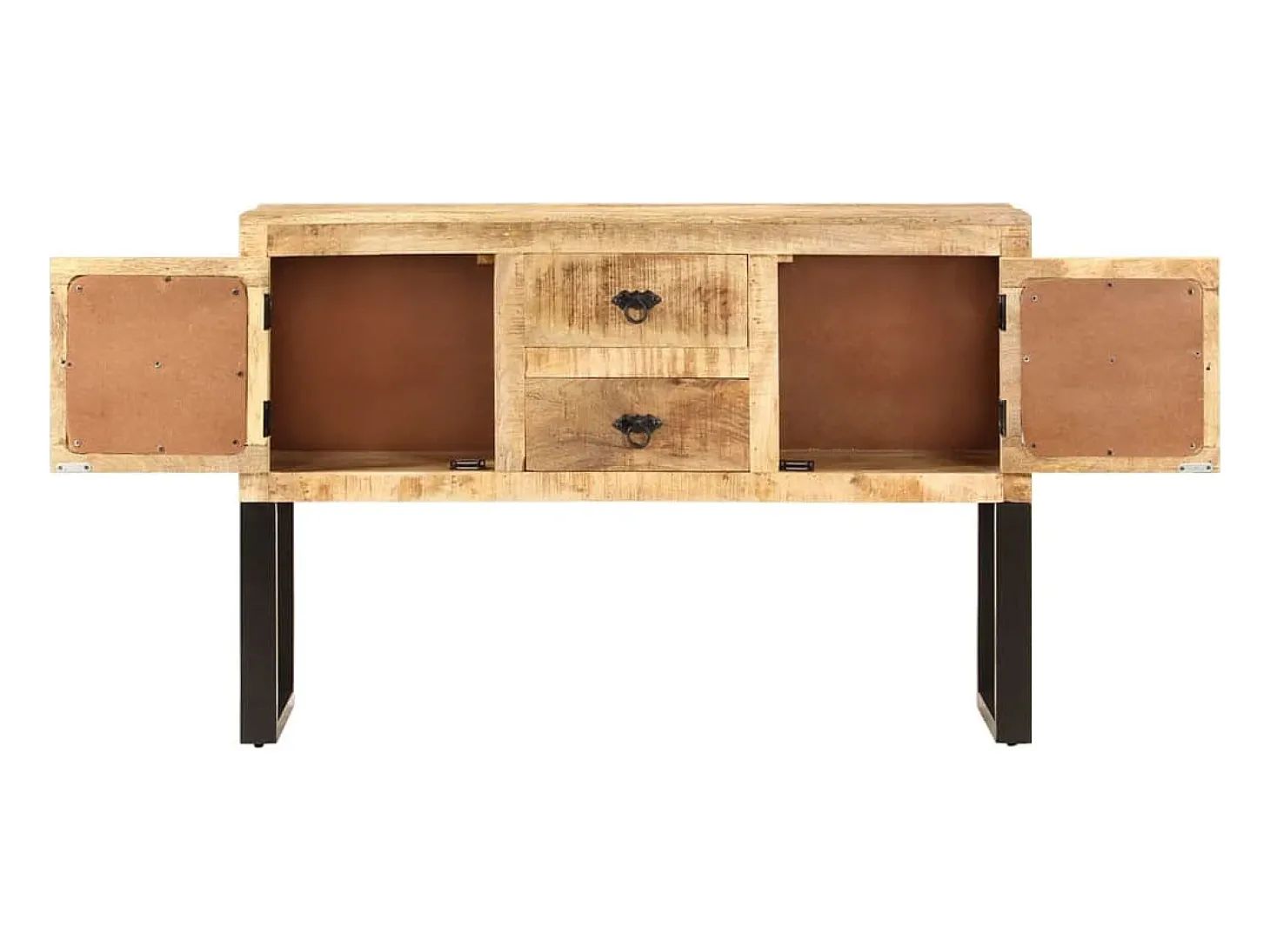 Aparador 110x30x74 cm Madera de mango en bruto
