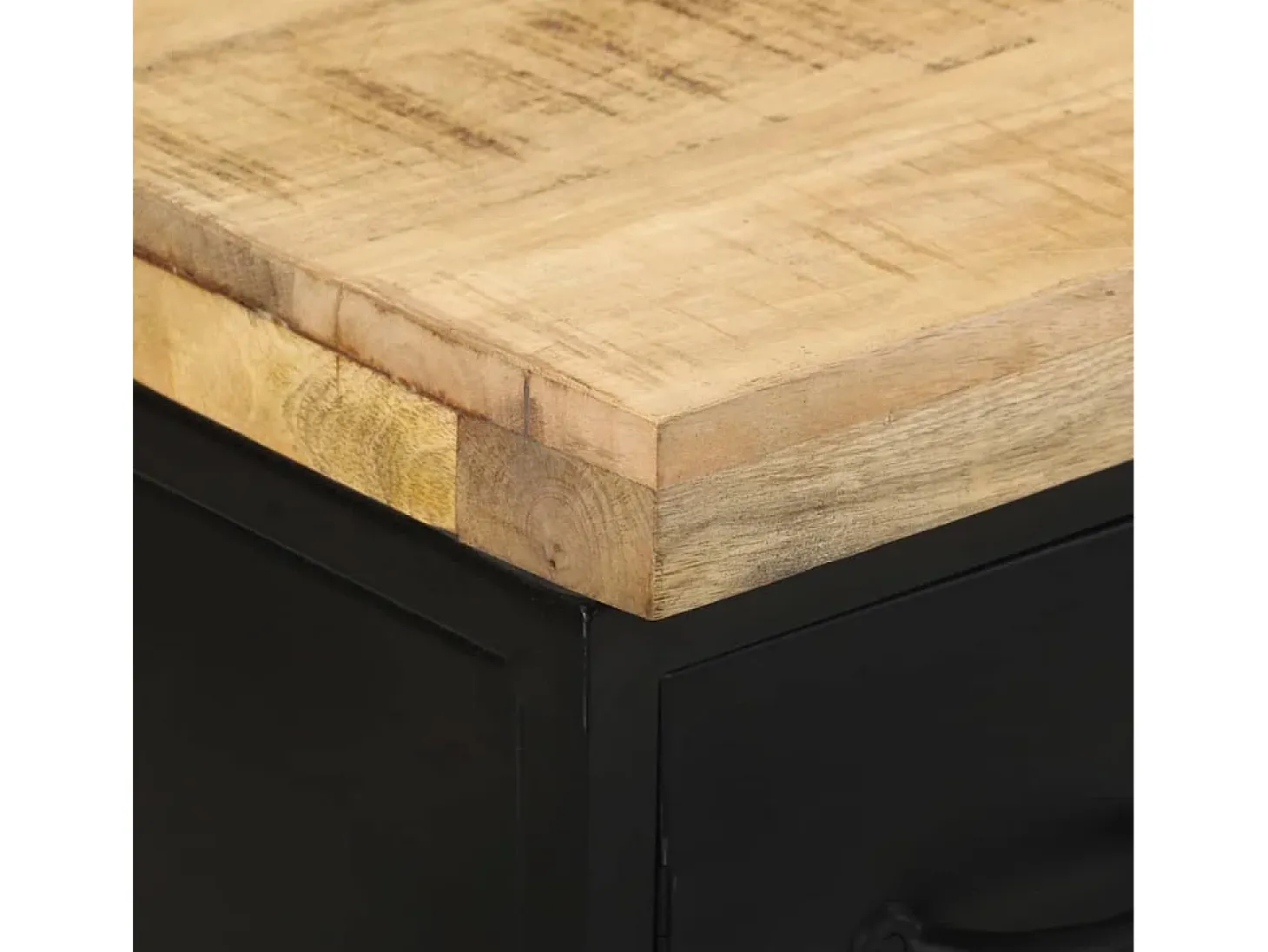Aparador 47x35x76 cm Madera de mango en bruto