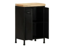 Aparador 47x35x76 cm Madera de mango en bruto
