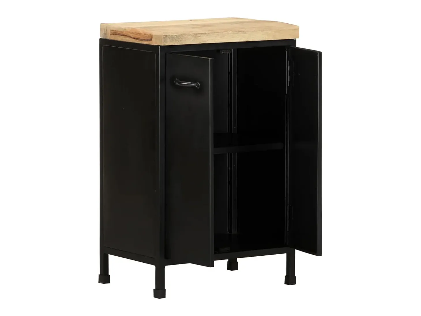Aparador 47x35x76 cm Madera de mango en bruto