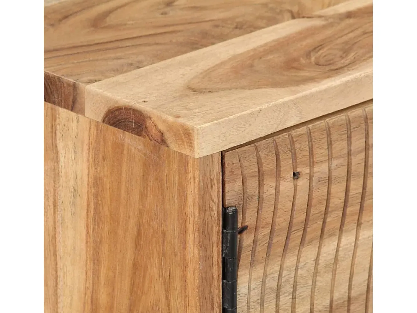 Aparador 115x35x75 cm Madera maciza de acacia