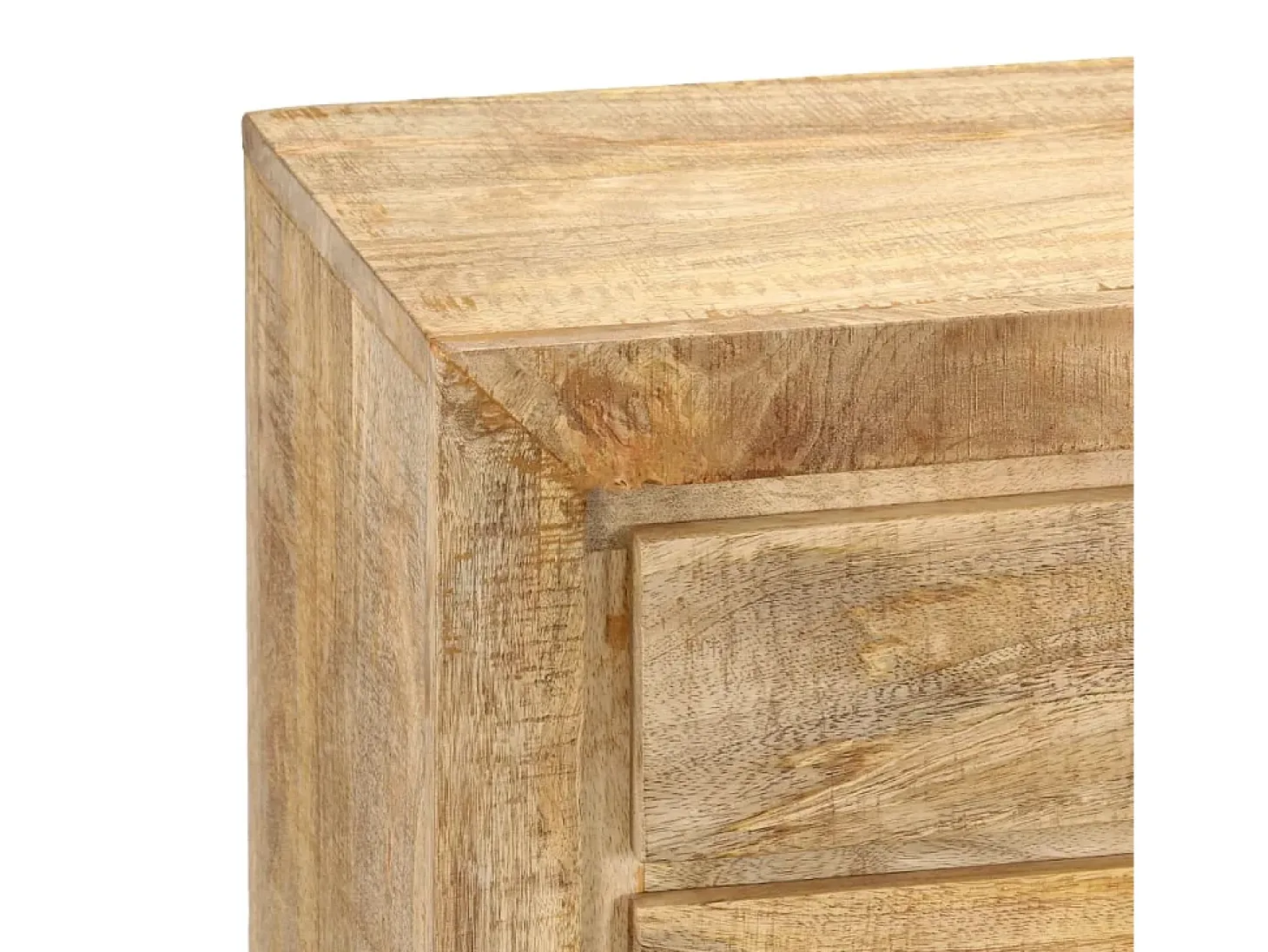 Aparador 120x30x75 cm madera maciza de mango