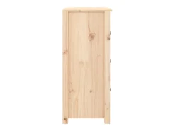 Aparador 70x35x80 cm madera maciza de pino