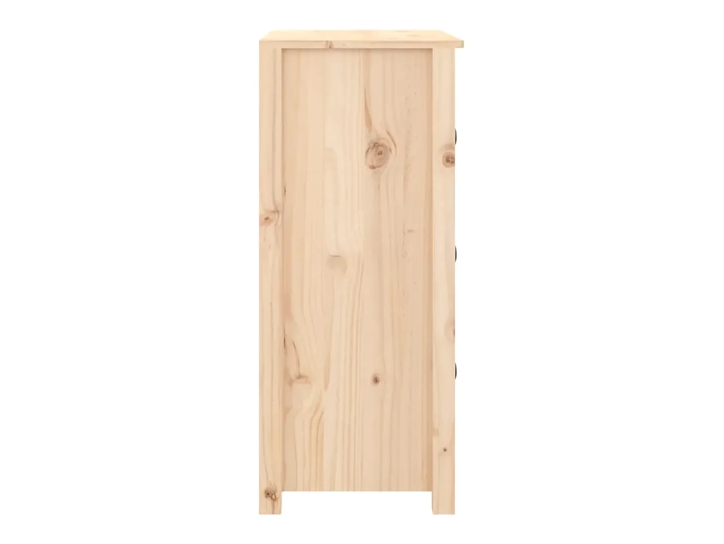 Aparador 70x35x80 cm madera maciza de pino