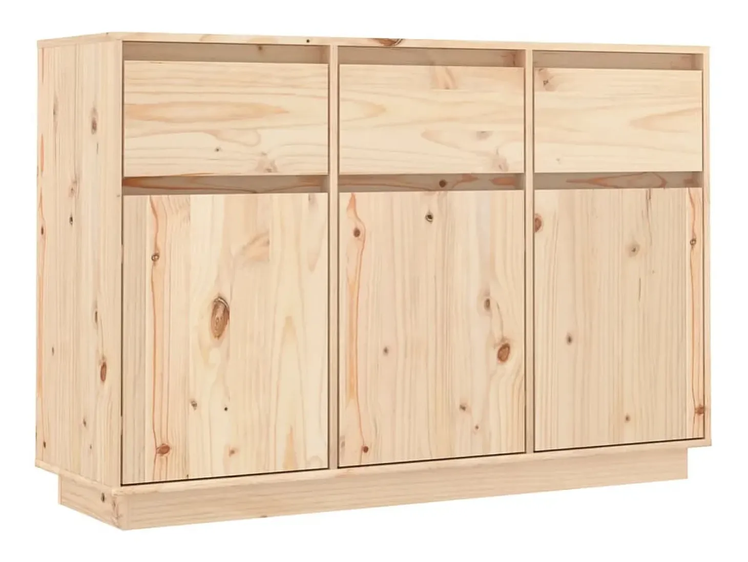 Aparador 110x34x75 cm Madera maciza de pino