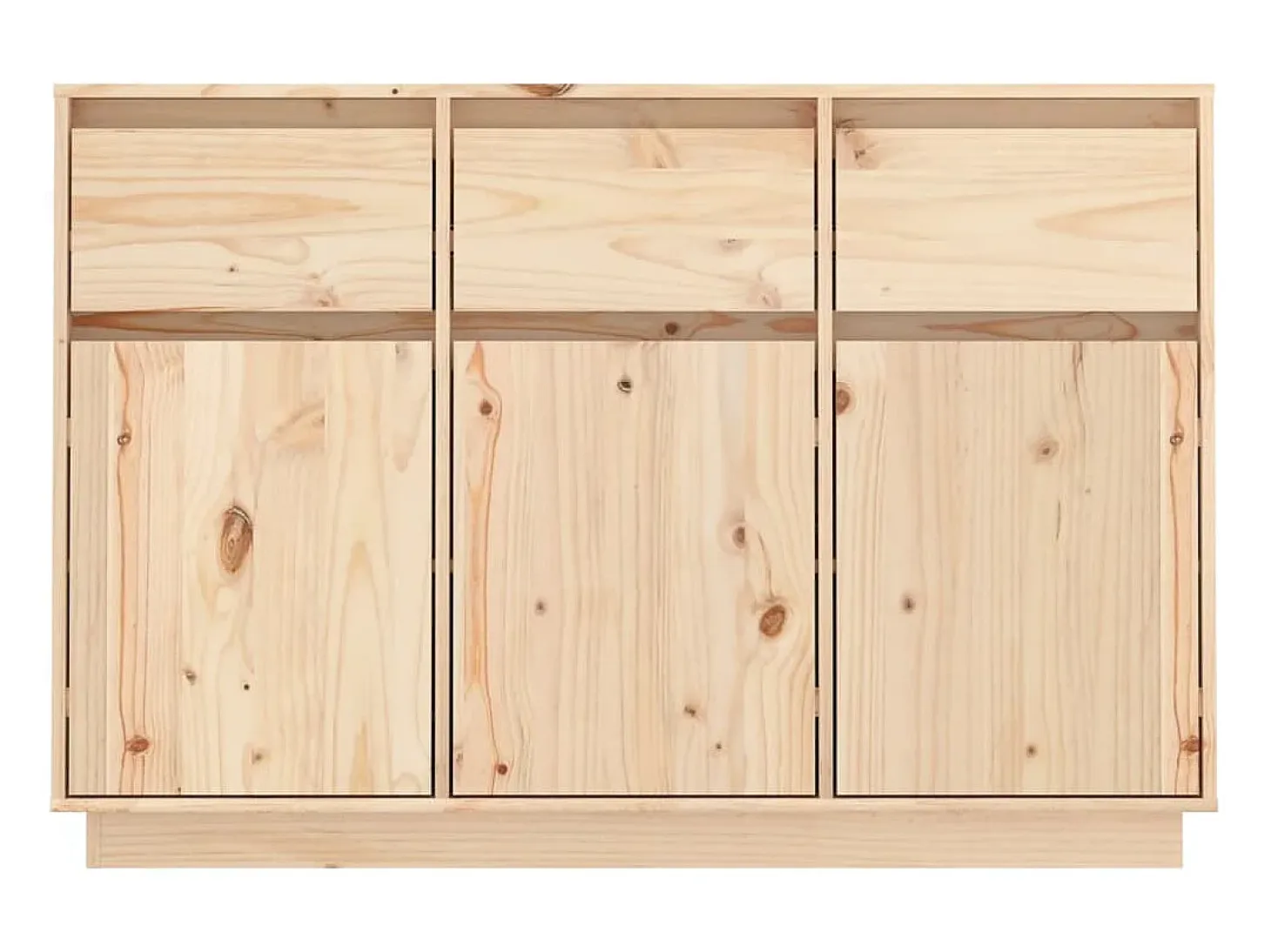 Aparador 110x34x75 cm Madera maciza de pino