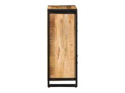 Aparador 55x35x70 cm madera maciza de mango crudo