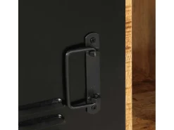 Aparador 55x35x70 cm madera maciza de mango crudo