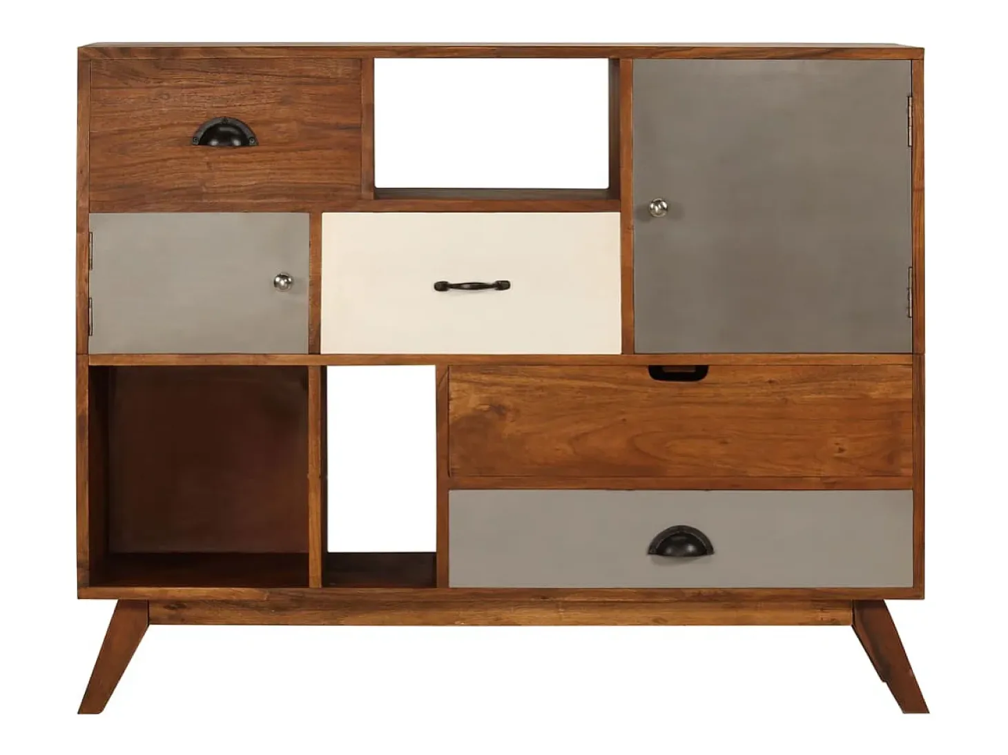 Aparador 115x35x86 cm Madera maciza de acacia