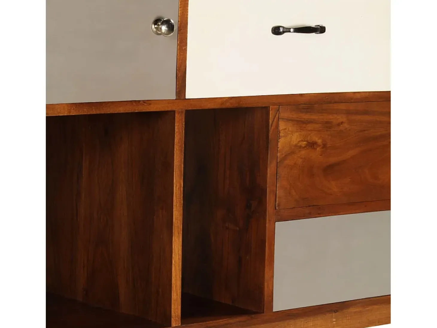 Aparador 115x35x86 cm Madera maciza de acacia