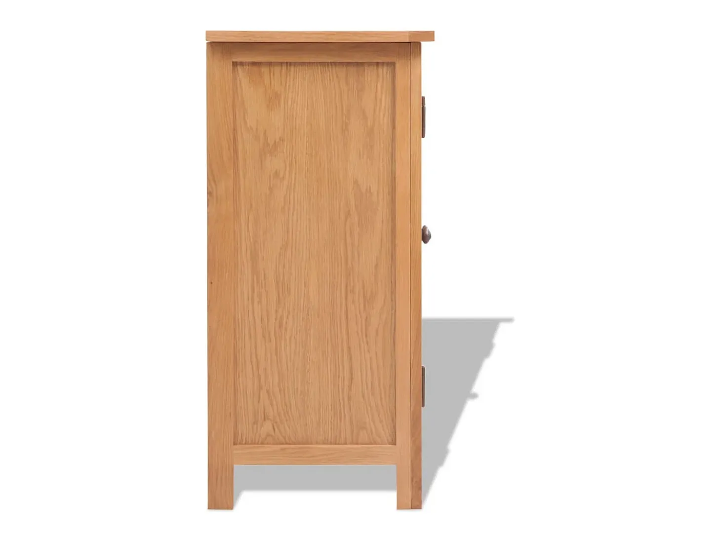 Aparador 70x35x75 cm Madera maciza de roble