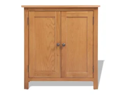 Aparador 70x35x75 cm Madera maciza de roble