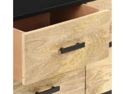 Aparador 110x33x64 cm Madera maciza de mango