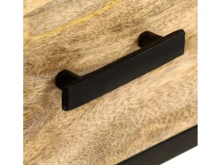 Aparador 110x33x64 cm Madera maciza de mango